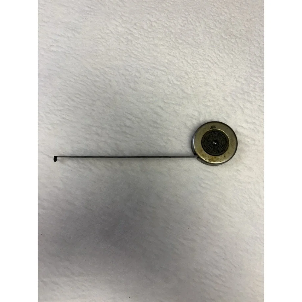 Vintage All Metal Retractable Tape Measure, Monitor Brand, Germany, 72